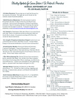 Weekly Bulletin for 9.20.2026