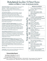 Weekly Bulletin for 10.11.2026