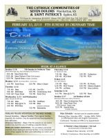 Weekly Bulletin for February 10, 2013