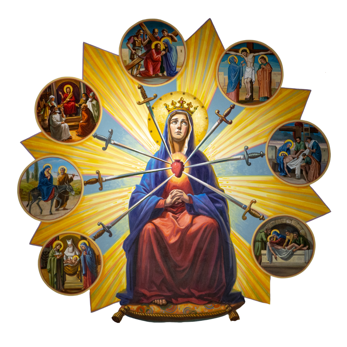 Seven Dolors Catholic Parish Logo